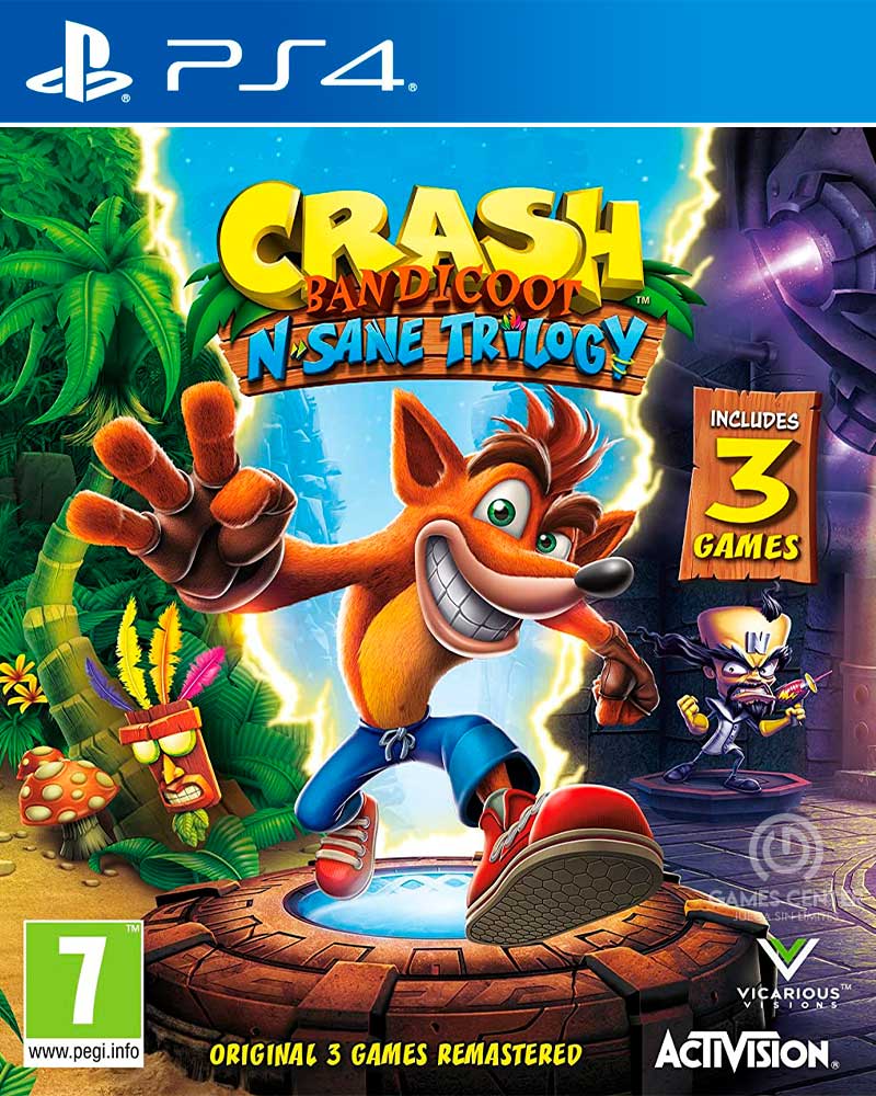 古惑狼：三部曲重制版|Crash Bandicoot N. Sane Trilogy英文