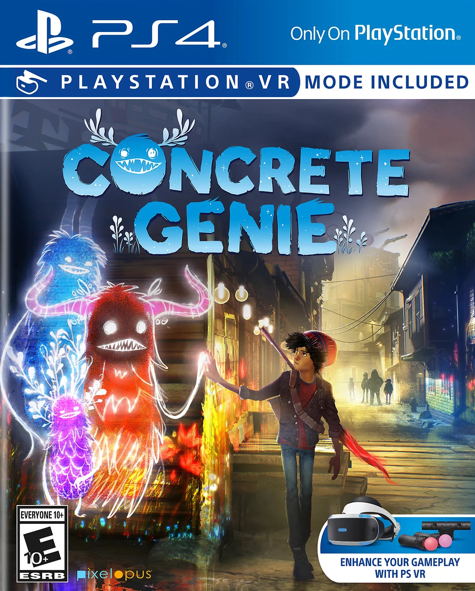 [VR游戏]壁中精灵|Concrete Genie中文