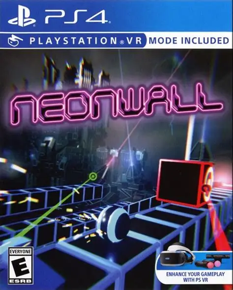 [VR游戏]霓虹墙|Neonwall英文