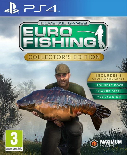 欧洲钓鱼模拟|Dovetail Games: Euro Fishing英文