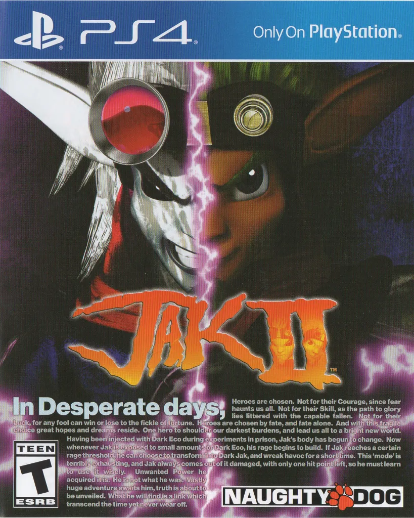 杰克和达斯特2|Jak and Daxter 2英文
