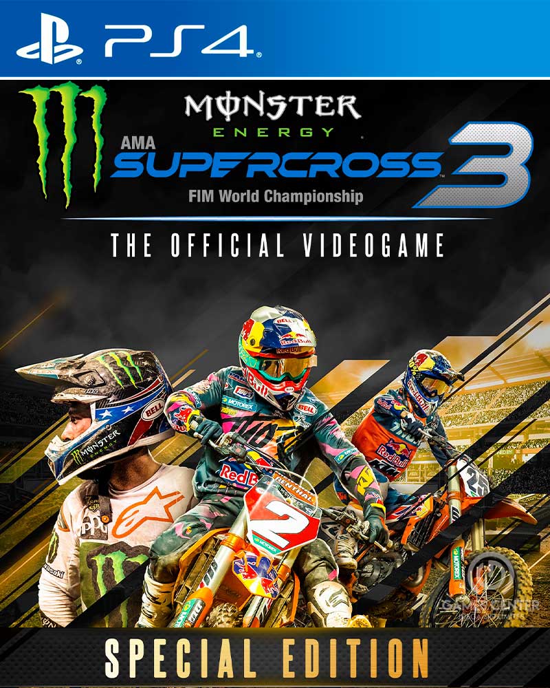 野兽越野摩托车：官方游戏3|Monster Energy Supercross: The Official Videogame 3英文