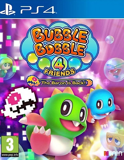 泡泡龙4伙伴：骷髅阿怪的反击|Bubble Bobble 4 Friends: The Baron Is Back中文