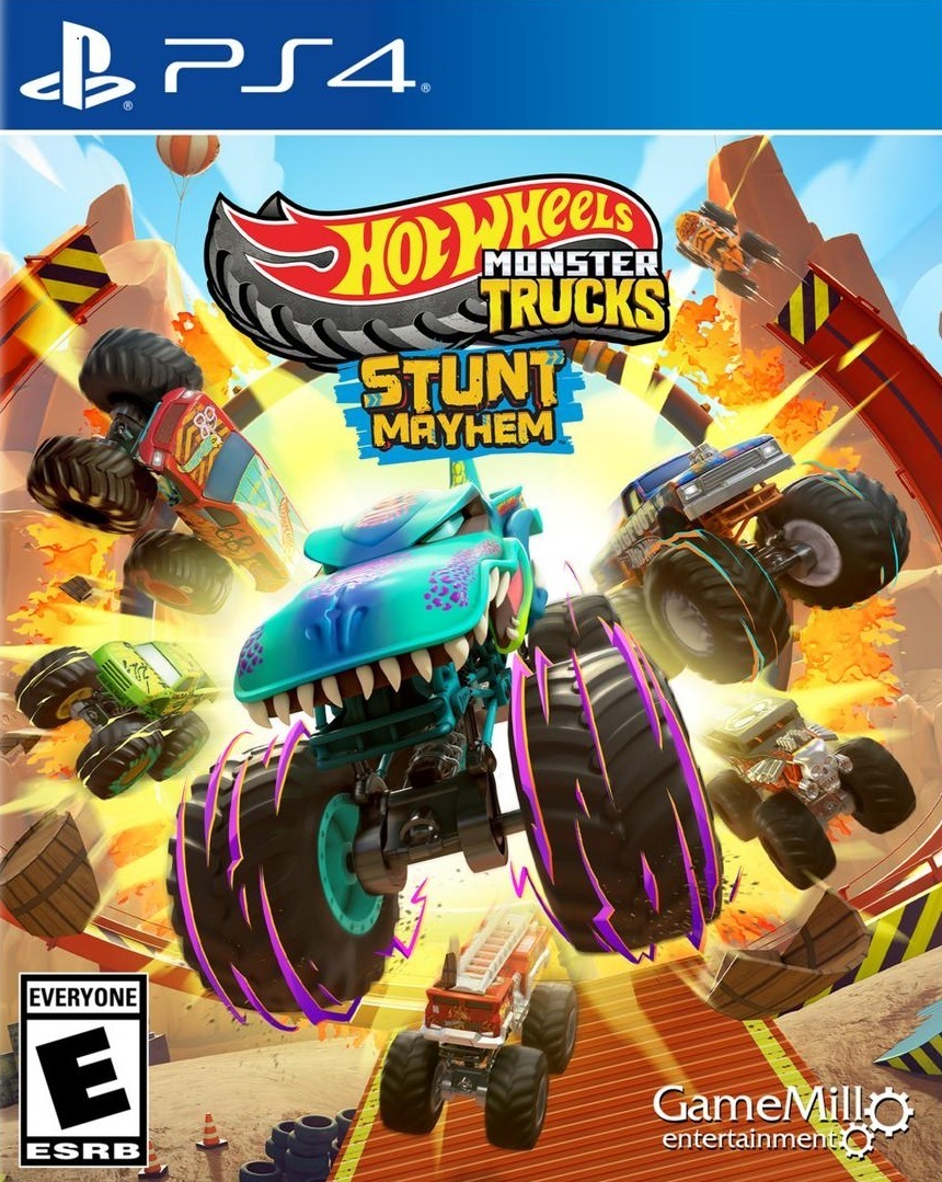 风火轮赛车怪兽卡车：疯狂特技|Hot Wheels Monster Trucks: Stunt Mayhem英文