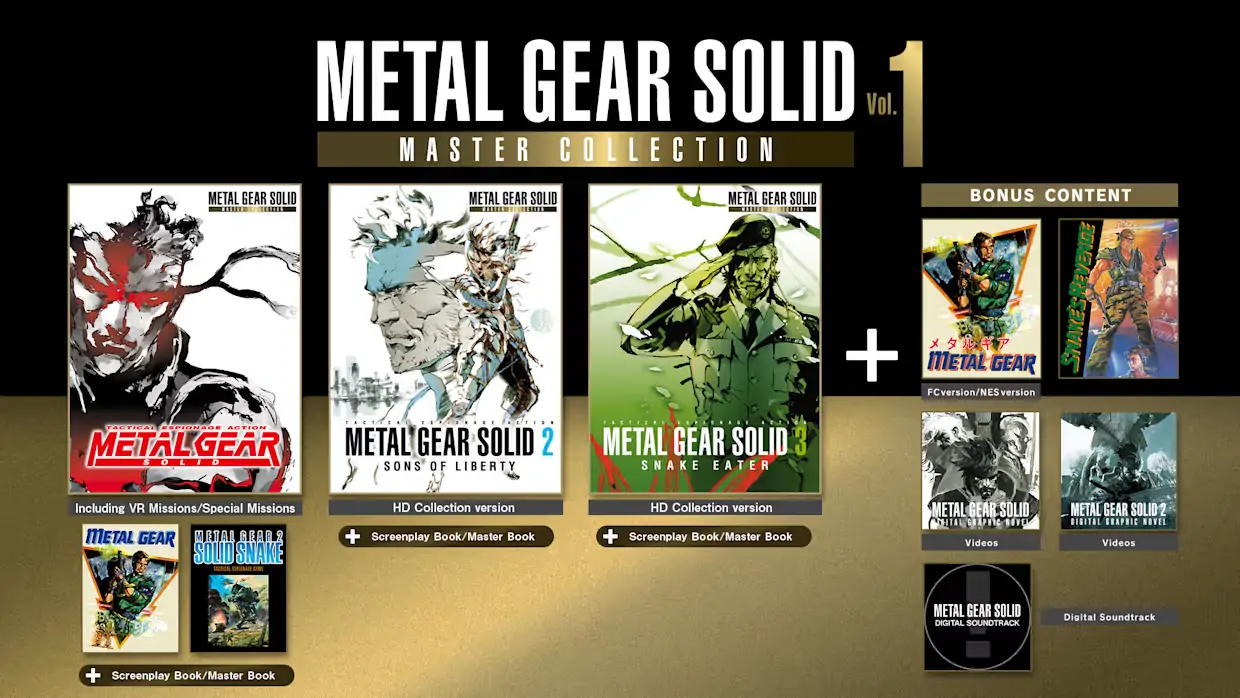 合金装备：大师珍藏版第1卷|Metal Gear Solid: Master Collection Vol. 1
