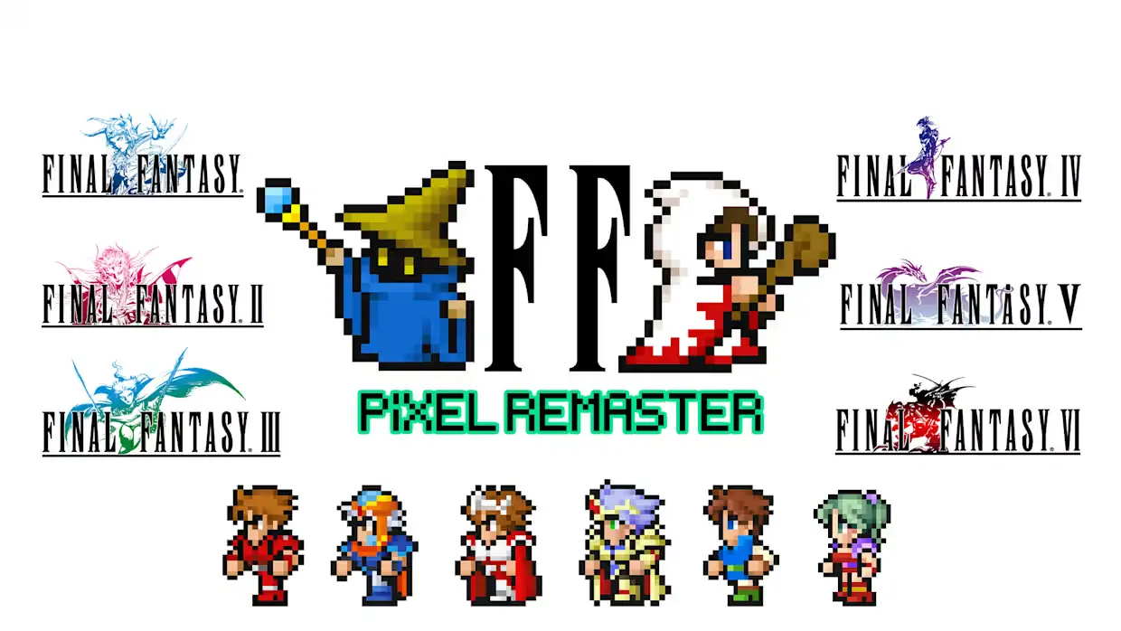最终幻想：像素复刻版1-6合集|最终幻想1-6捆绑包|Final Fantasy I-VI Bundle中文