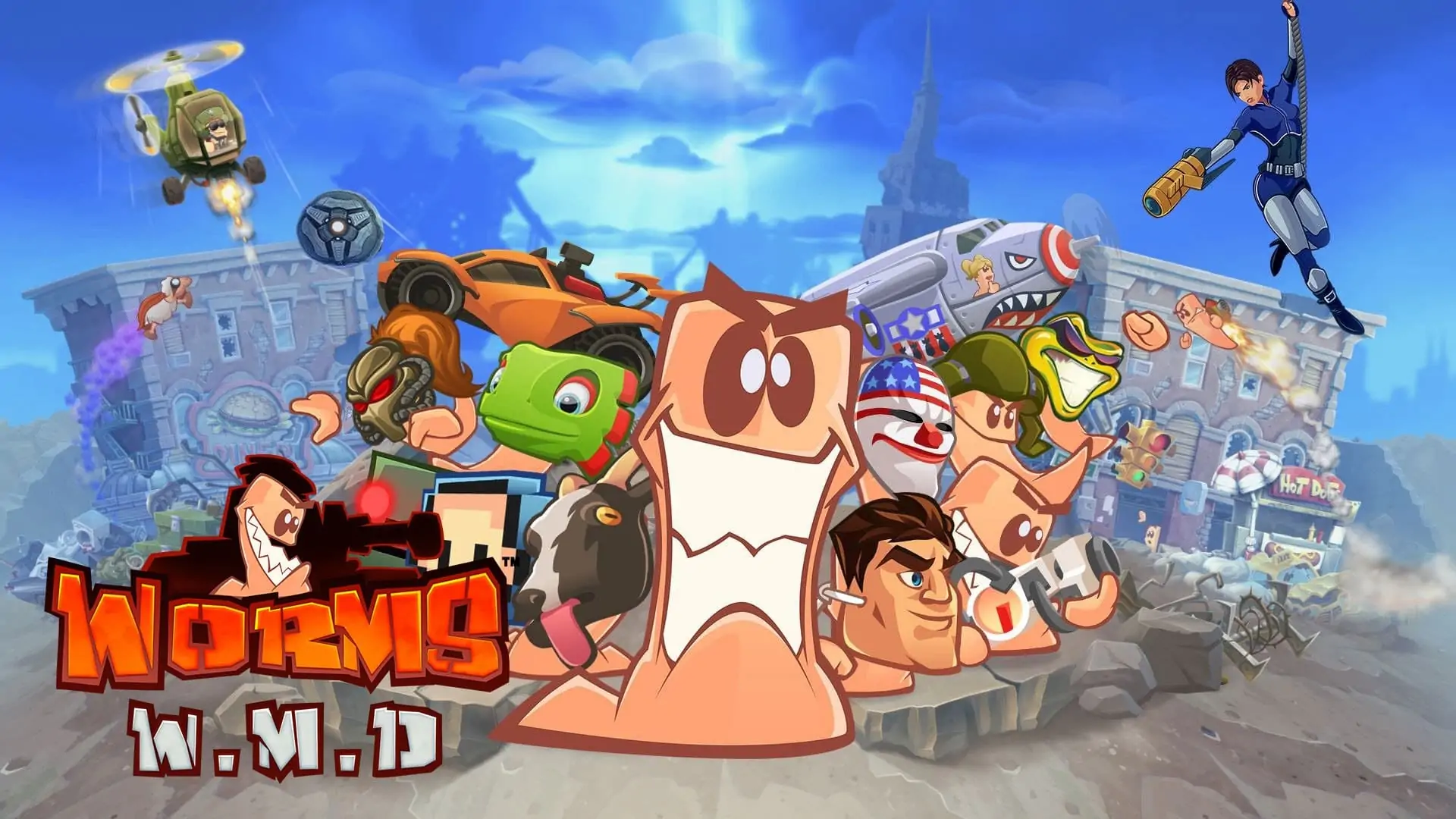 百战天虫：战争武器|Worms W.M.D中文