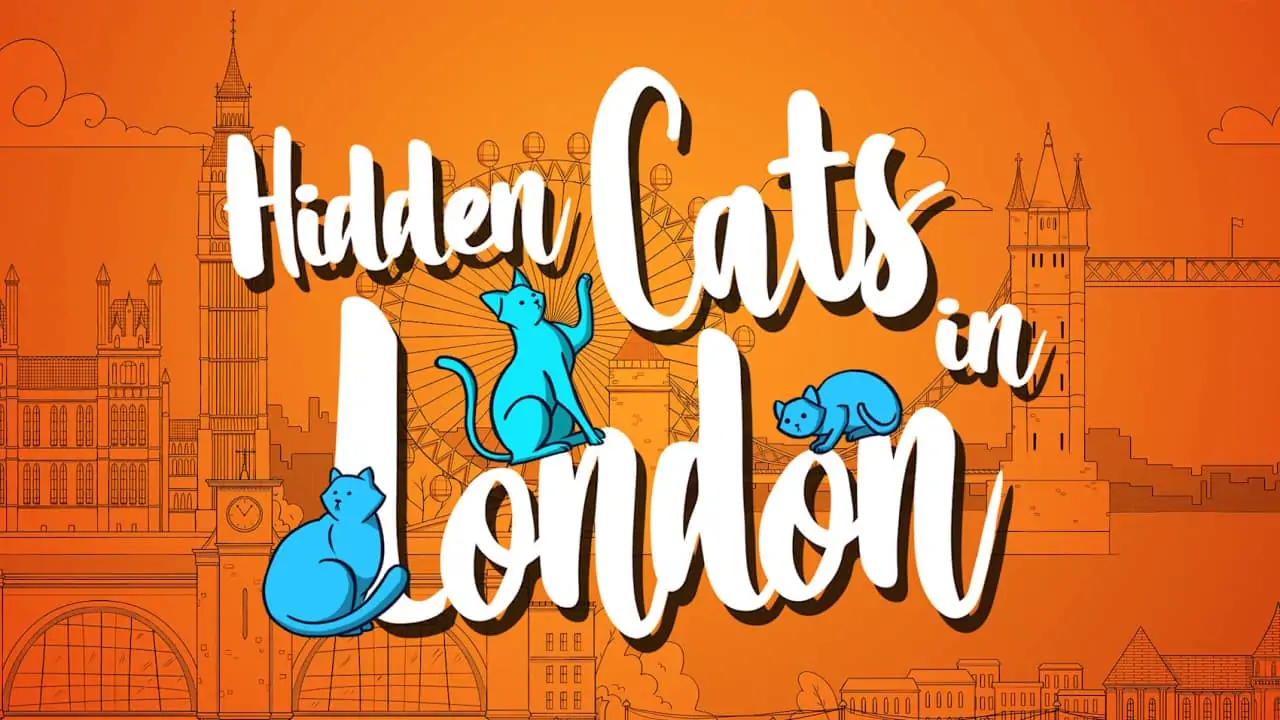 藏在伦敦的猫|Hidden Cats in London