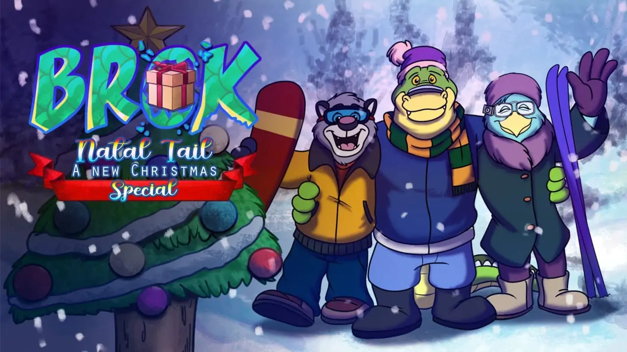 鳄鱼侦探布罗格：尾诞节，新的圣诞 – 特别版|Brok: Natal Tail, A New Christmas – Special中文