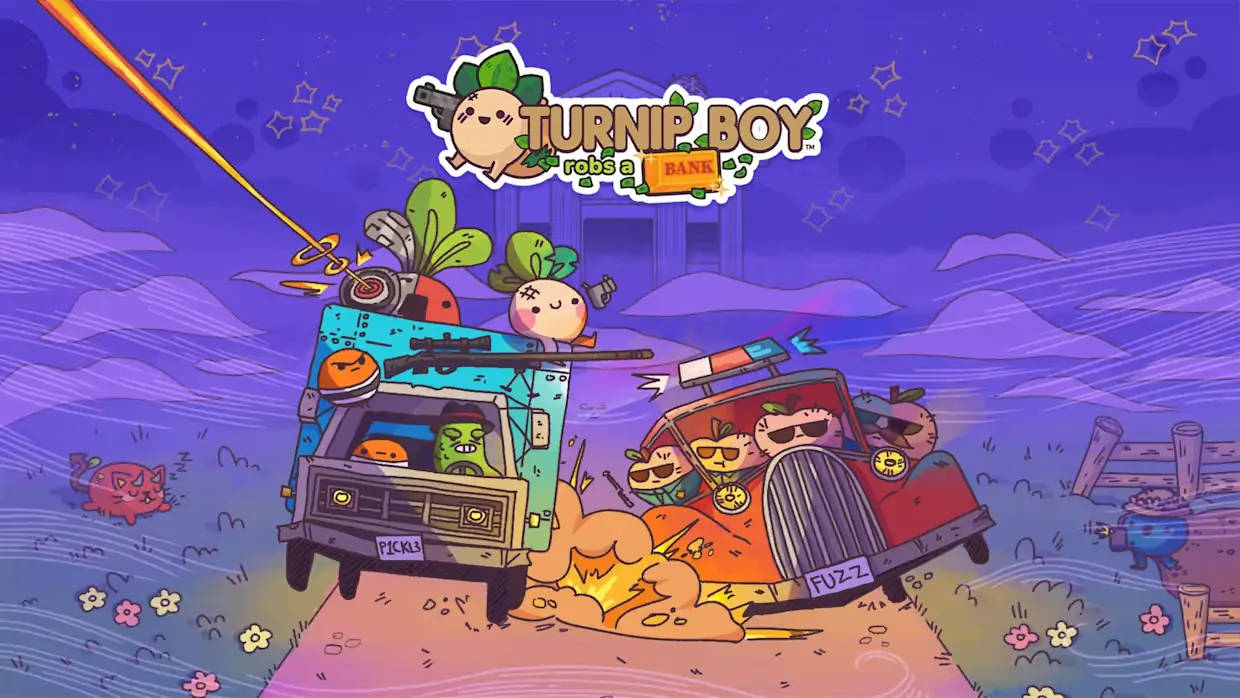 大头菜小子抢银行|Turnip Boy Robs a Bank