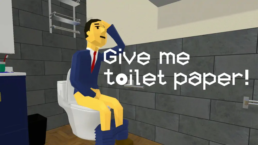 给我厕纸|没纸了|Give me toilet paper