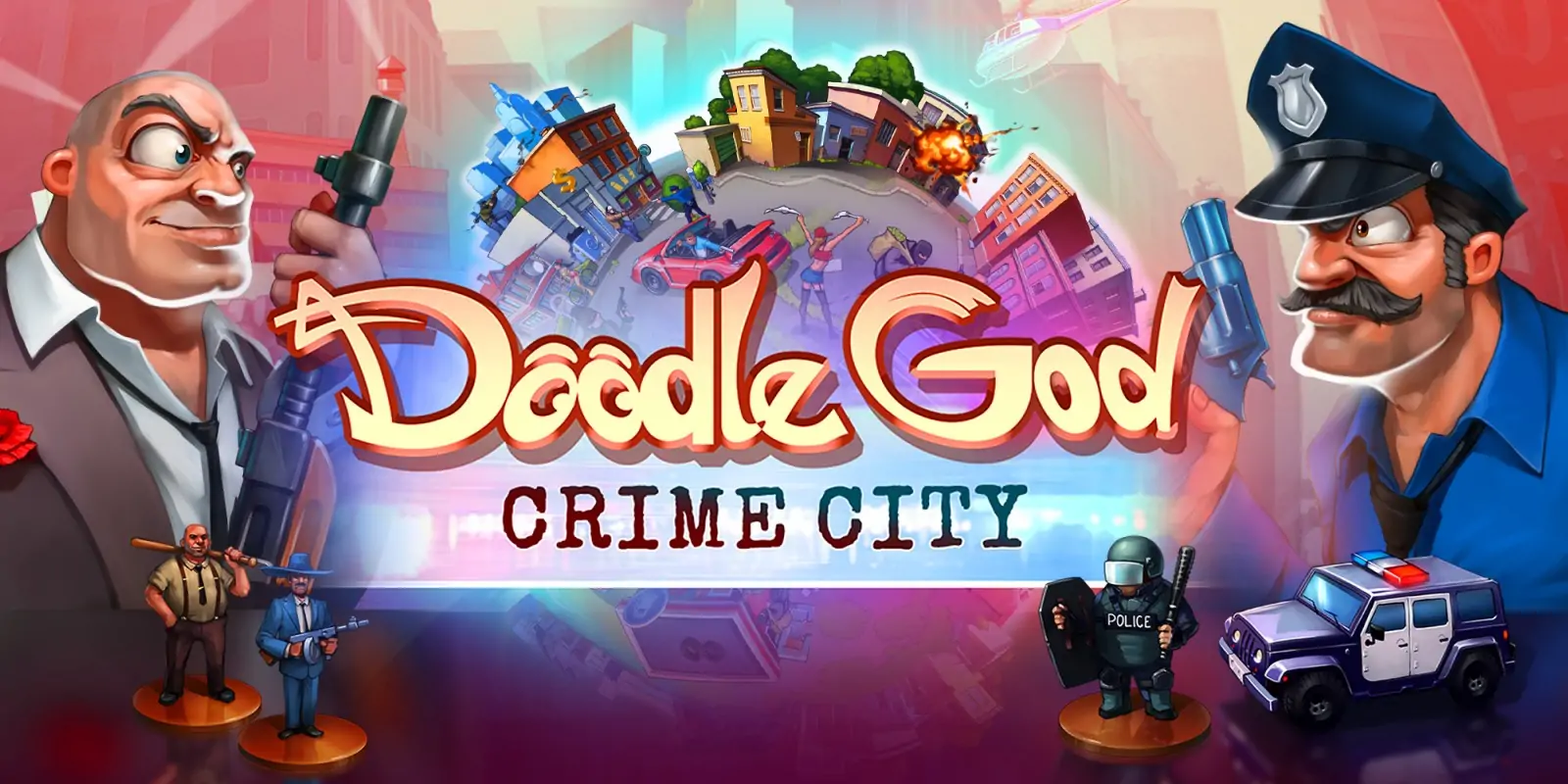 涂鸦上帝：犯罪城市|Doodle God: Crime City中文