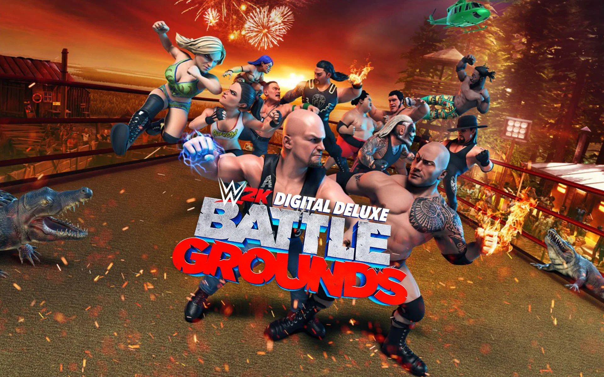 WWE2K杀戮战场|WWE 2K Battlegrounds中文