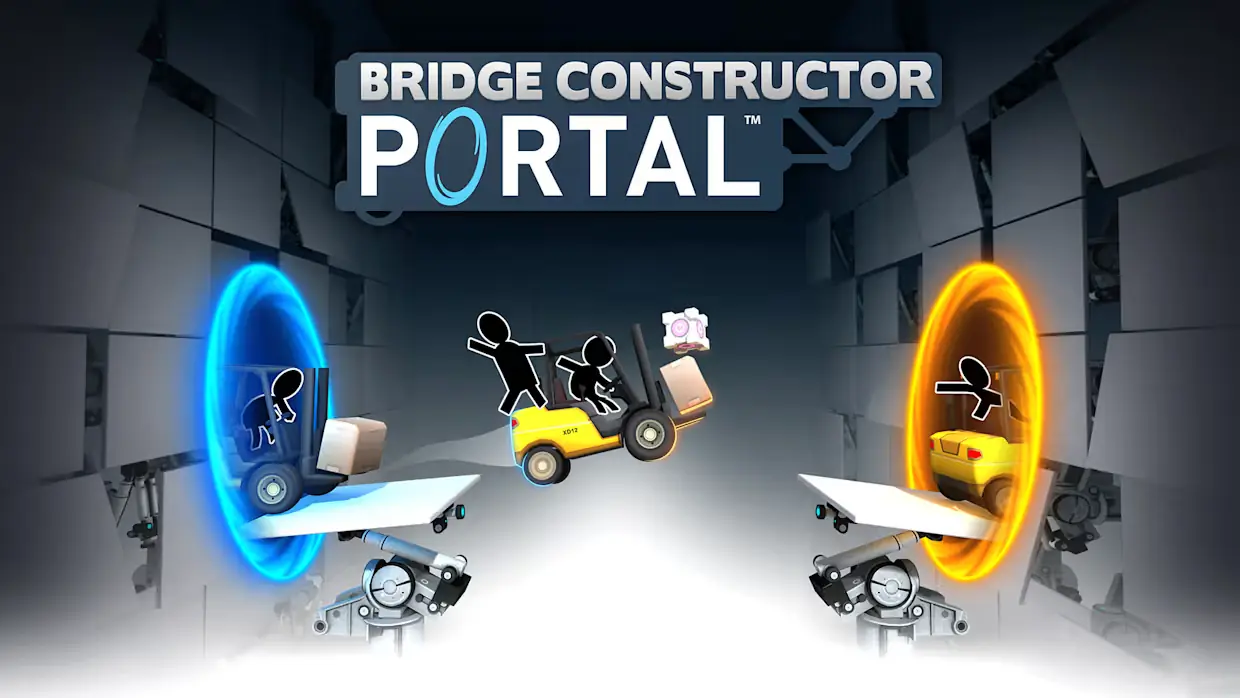 传送门桥梁建造者|Bridge Constructor Portal中文