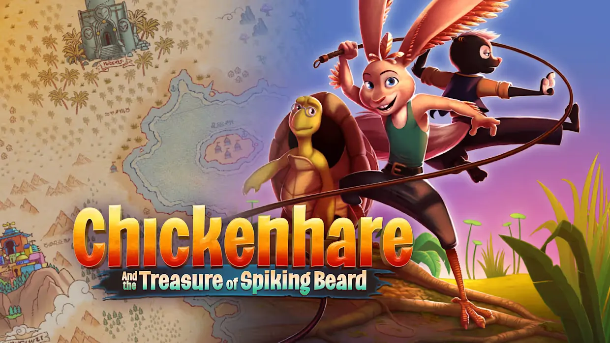 鸡兔联盟：尖胡子的宝藏|Chickenhare and the treasure of Spiking-beard中文