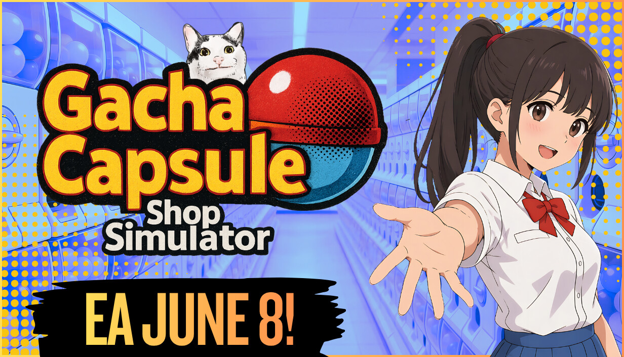 秋叶原盲盒店模拟器|Gacha Capsule Shop Simulator – Akihabara