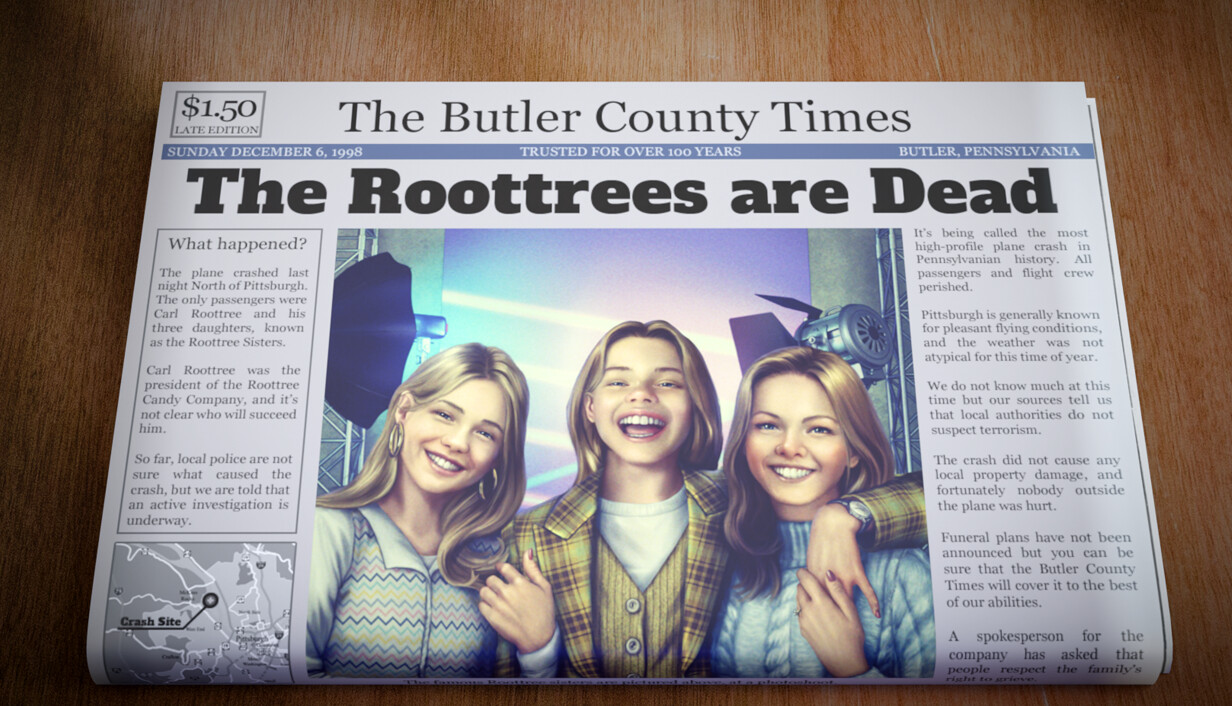 鲁特里一家死了（The Roottrees are Dead）